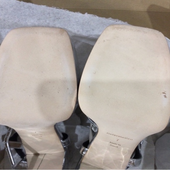 Reformation Marisol platform Heel size 7. - Picture 7 of 8